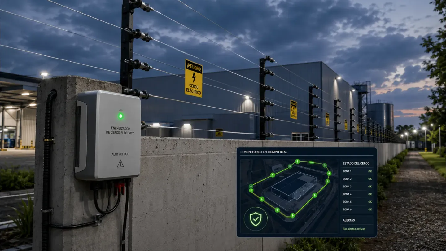 Cerco eléctrico perimetral