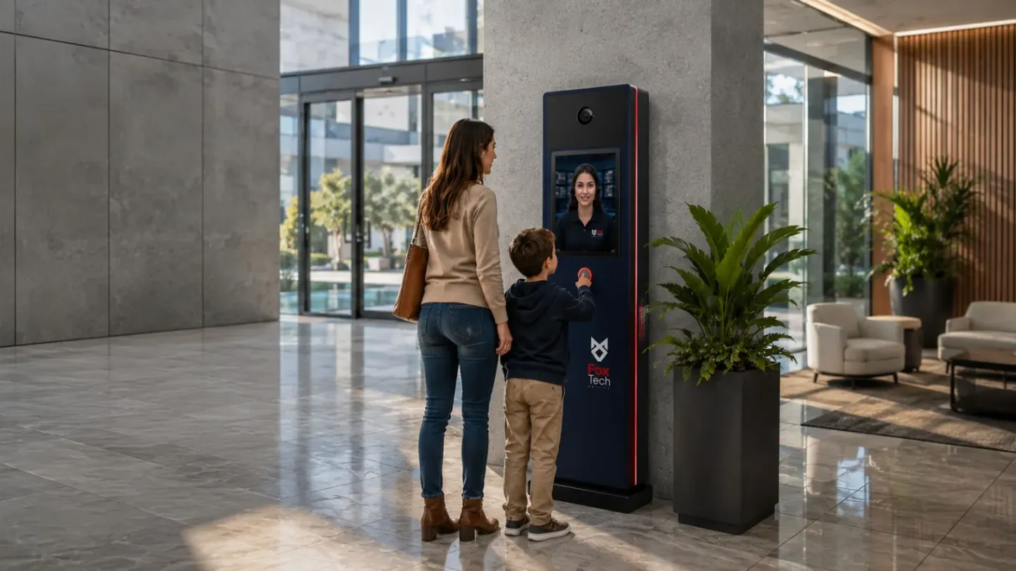 Tótem de seguridad inteligente